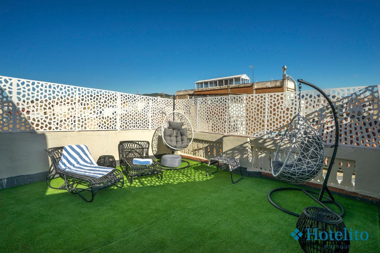 Hotelito Boutique Badalona Mar Bagian luar foto